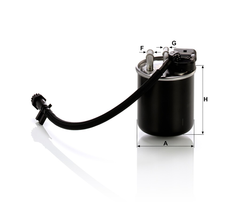 Фільтр тонкого очищення палива Mann-Filter WK82019 ціна, від 58.14 USD