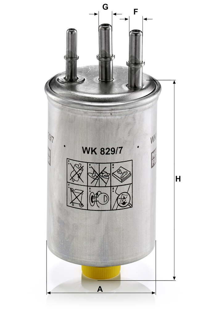 Фільтр паливний Goodrem RF0752