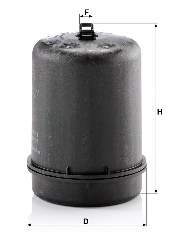Купити ZR9007 Mann-Filter Фільтр очищення масла відцентровий