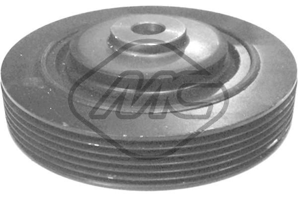 02851 Metalcaucho Демпфер колінвалу