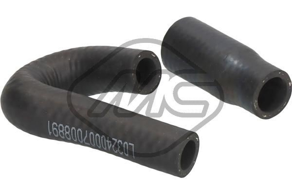 08891 Metalcaucho Шланг термостата