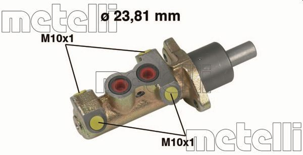 050325 Metelli Циліндр гальмівний, головний