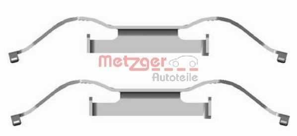 1091681 Metzger Ремкомплект торм. колодок