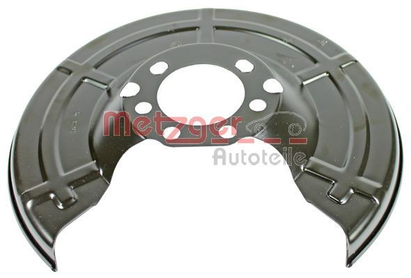 Захисний кожух гальмівного диска, заднього 6115019 Metzger