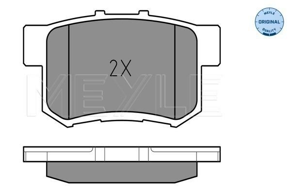 Задні гальмівні колодки Honda FR-V хетчбек (BE) (2005 - 2026) ціна, від 40.01 USD