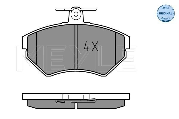 Гальмівні колодки Volkswagen Caddy II фургон (9K9) (1995 - 2004) ціна, від 14.66 USD