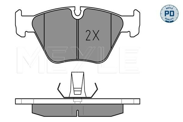 Передні гальмівні колодки на BMW X3  E83