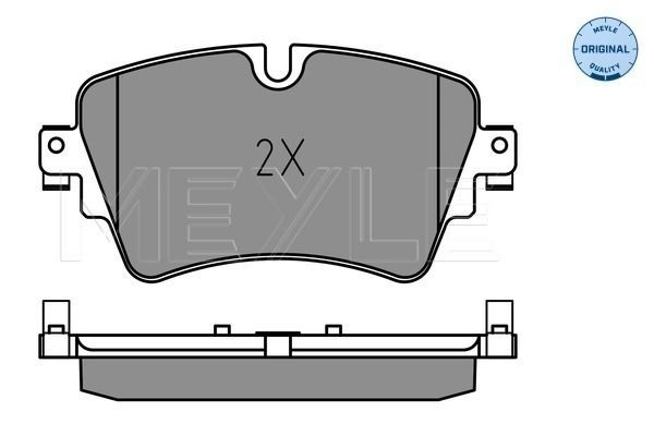 Гальмівні колодки Meyle 0252218719 ціна, від 40.94 USD