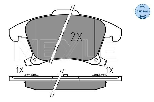 Гальмівні колодки Ford Fusion седан (CD) (2012 - 2022) ціна, від 51.53 USD