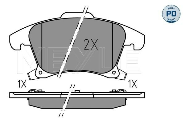 Купити Передні тормозні колодки Ford Fusion  CD