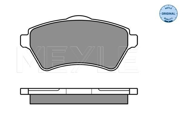 Передні гальмівні колодки на Land Rover Freelander I L314