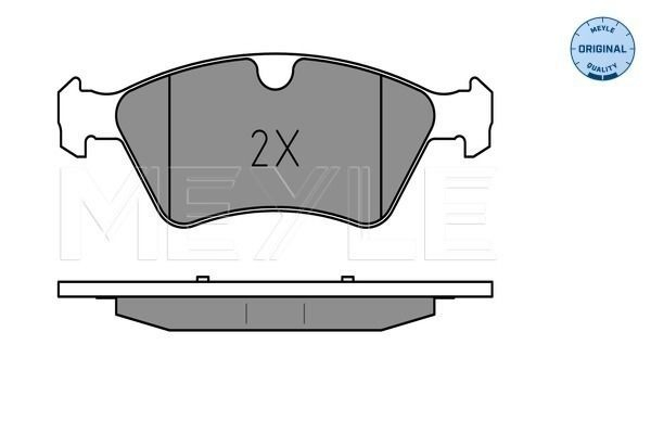 Гальмівні колодки Mercedes GL позашляховик (X164) (2006 - 2012) ціна, від 111.94 USD