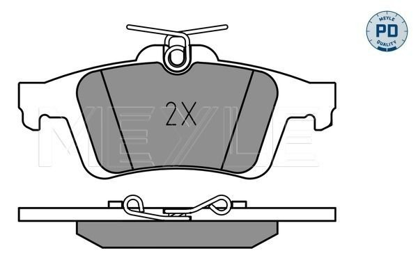 Задні дискові колодки Saab 9-3 