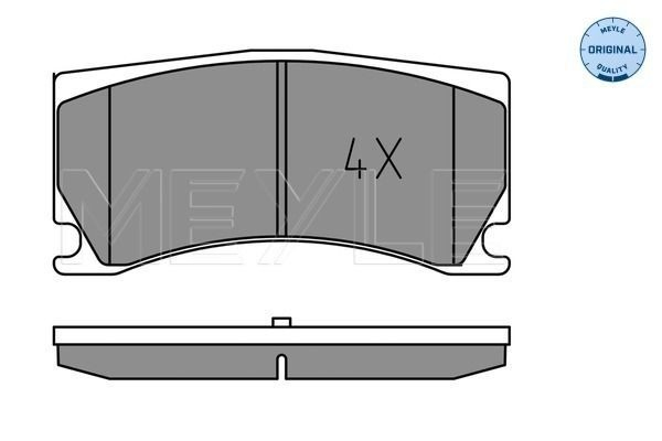 1675992680 Peugeot/Citroen Колодки гальмівні задні, дискові