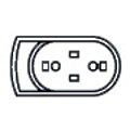 Датчик ABS передній Mobiletron ABEU008 ціна, від 13.88 USD
