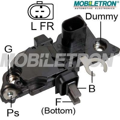 VRB254 Mobiletron Реле-регулятор (напруги)