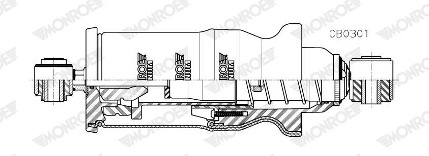 Упори газові Sampa Otomotiv‏ 023103SD01 ціна, від 270.24 USD