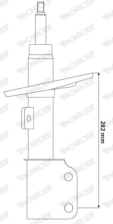 Купити G8657 Monroe Амортизатор передньої підвіски