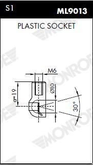 Амортизатор скла задніх, 3/5-ї двері (ляди) Monroe ML5548 ціна, від 9.37 USD