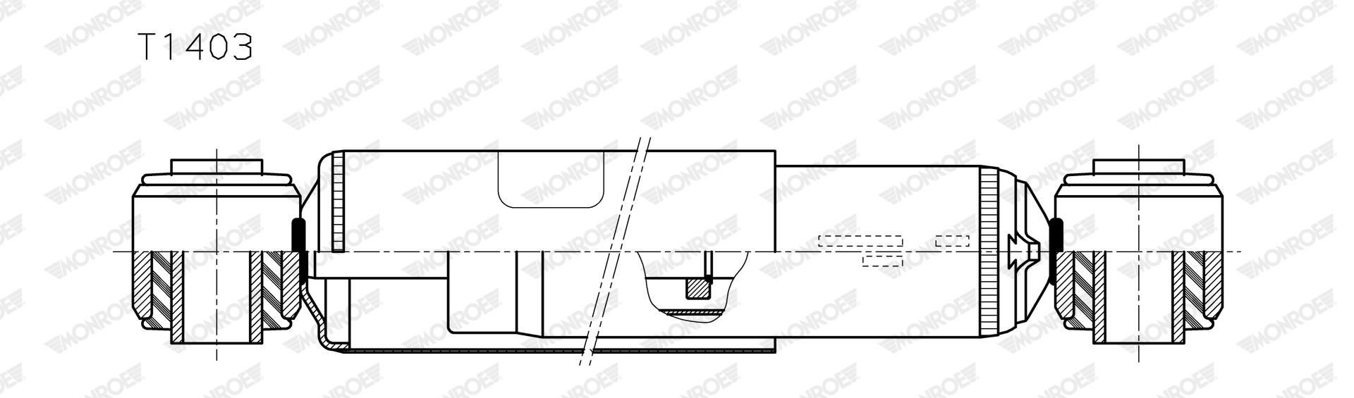 Стойка амортизатора передняя Mercedes A9603236100 ціна, від 172.51 USD