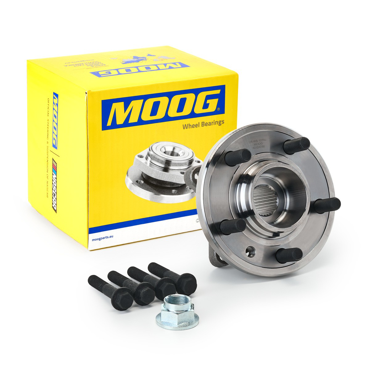 Маточина колеса передня Moog LRWB12702 ціна, від 94.92 USD