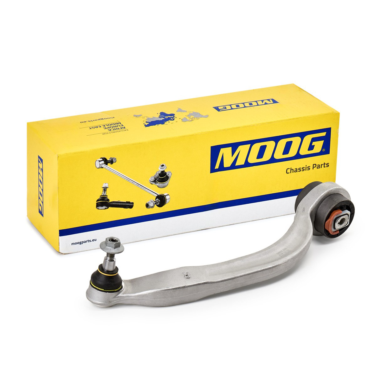 Важіль передньої підвіски нижній, правий Moog VOTC8230 ціна, від 42.64 USD