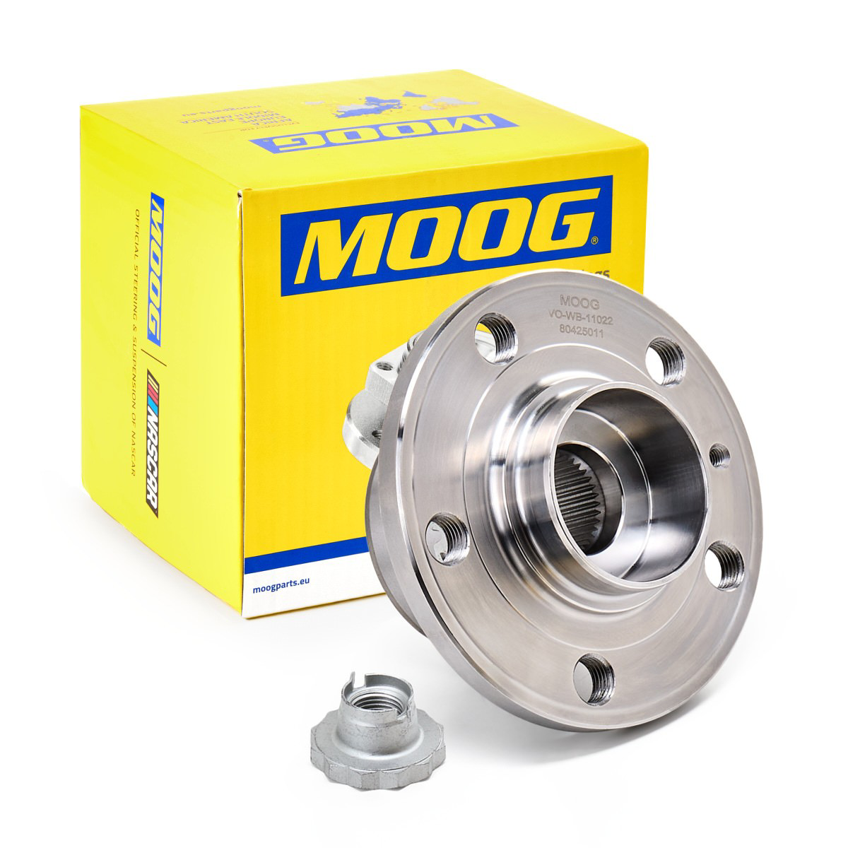 Маточина колеса передня Moog VOWB11022 ціна, від 38.51 USD