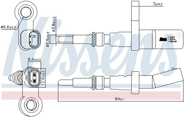 Купити Датчик температури охолоджуючої рідини Volkswagen Transporter T6 SGA, SGH, SHA, SHH