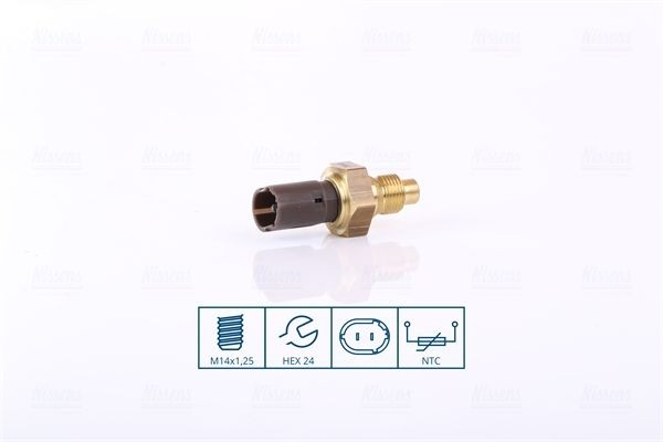 Термодатчик охолоджуючої рідини Nissens 207075 ціна, від 12.42 USD