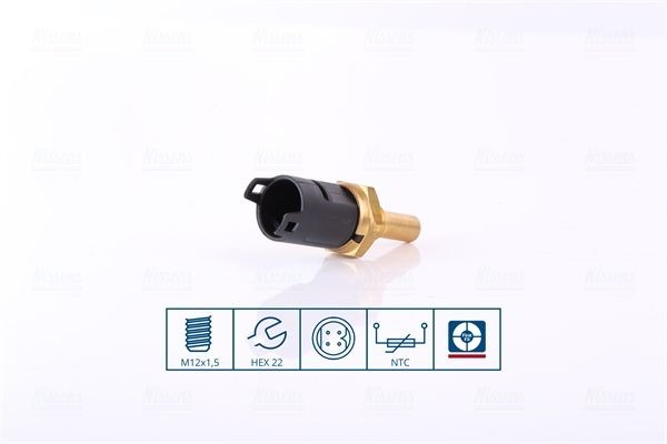 Термодатчик охолоджуючої рідини Nissens 207080 ціна, від 7.88 USD