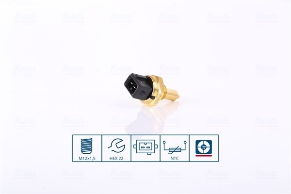 Термодатчик охолоджуючої рідини Nissens 207088 ціна, від 4.05 USD