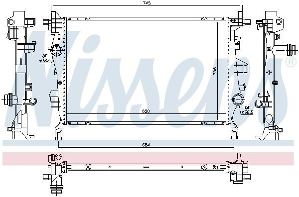 Радіатор 30L2083 Polcar