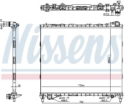  Радіатор Land Rover Range Rover 