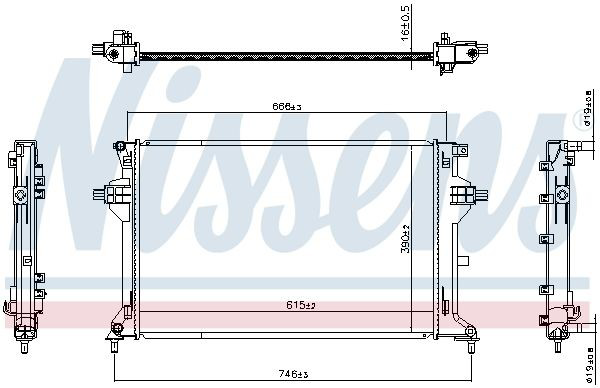  Nissens 607111 ціна, від 153.08 USD