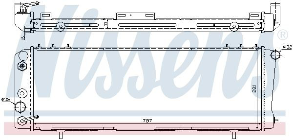 Радіатор основний Polcar 2404082 ціна, від 85.18 USD