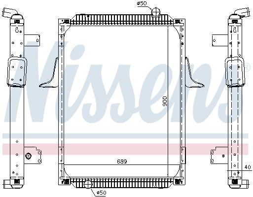 Радіатор 5010315737 Renault (RVI)
