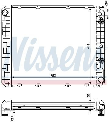 Купити Радіатор Volvo 240  P242, P244