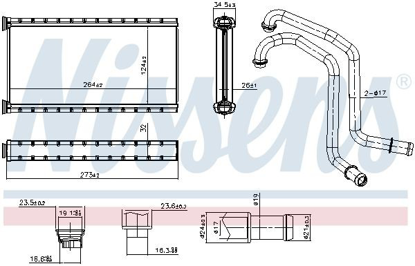  Nissens 707367 ціна, від 153.47 USD