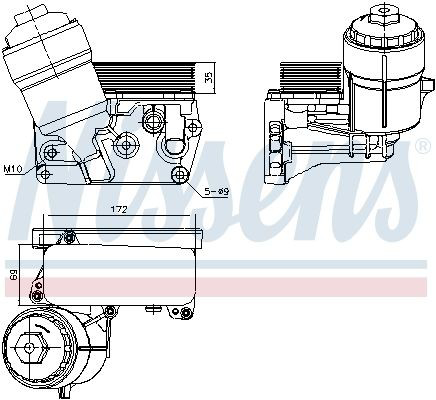 Купити 9568L82 Polcar Корпус масляного фільтра