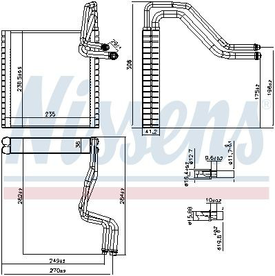 Випаровувач кондиціонера Polcar 3238P81 ціна, від 72.77 USD