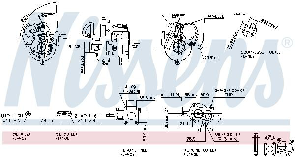 Турбіна Magneti Marelli TBM0042 ціна, від 188.73 USD