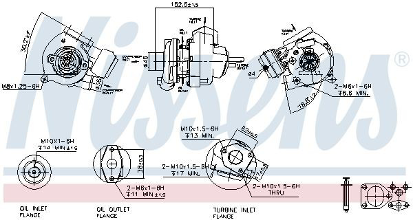 Купити TBM0014 Magneti Marelli Турбіна