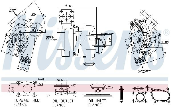 Турбіна Volvo K03433504 ціна, від 154.00 USD