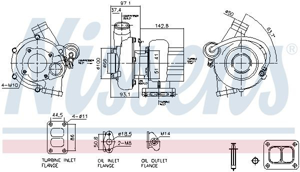 Купити 53299707113 Borg-Warner Турбіна