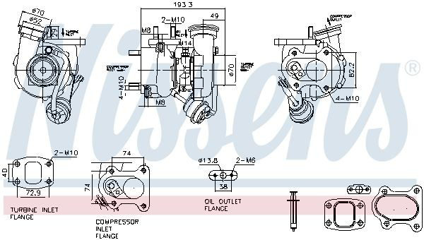 A9240962599 Mercedes Турбонаддув