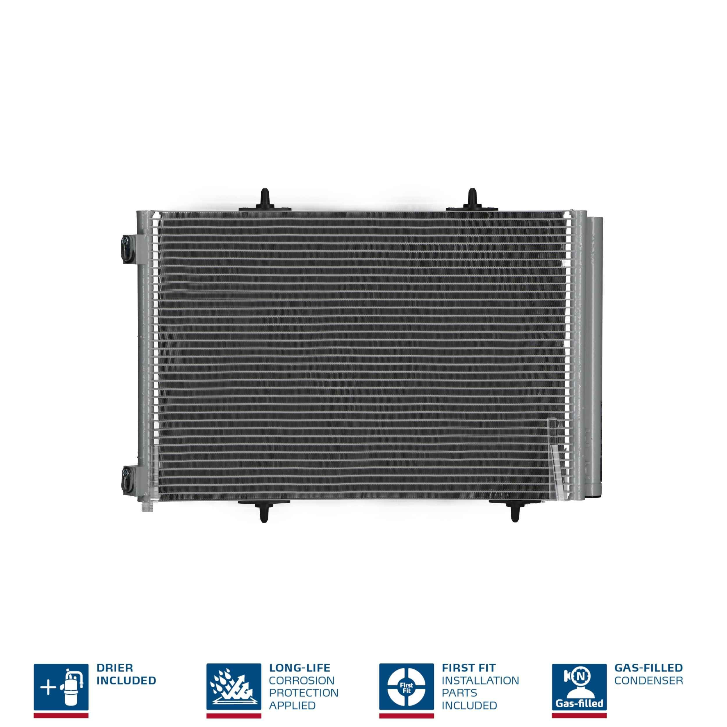 Радіатор кондиціонера 940055 Nissens