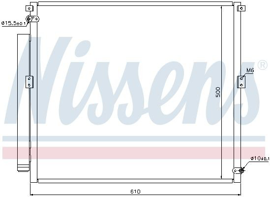 940167 Nissens Конденсатор