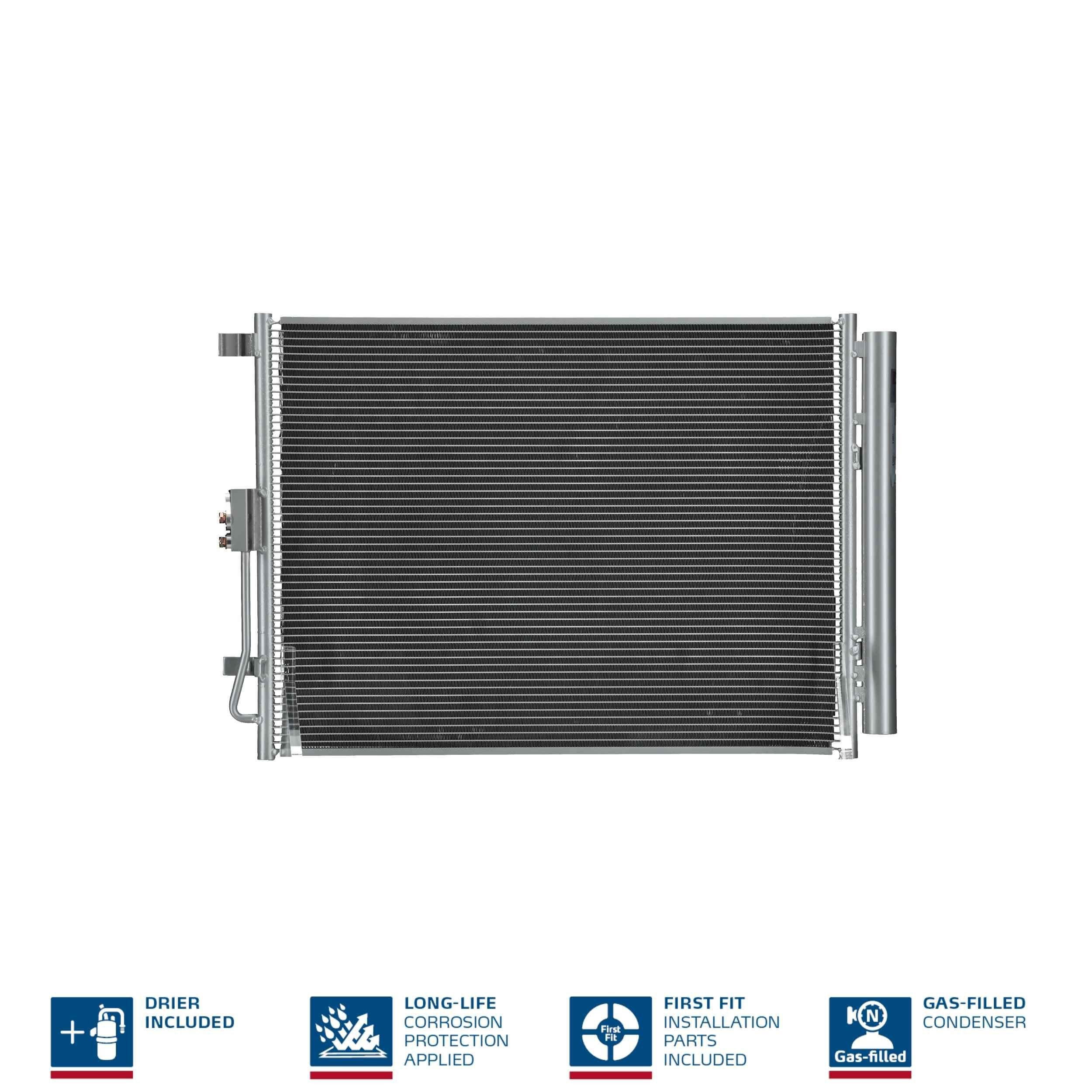 Конденсатор кондиціонера Nissens 940267 ціна, від 125.17 USD