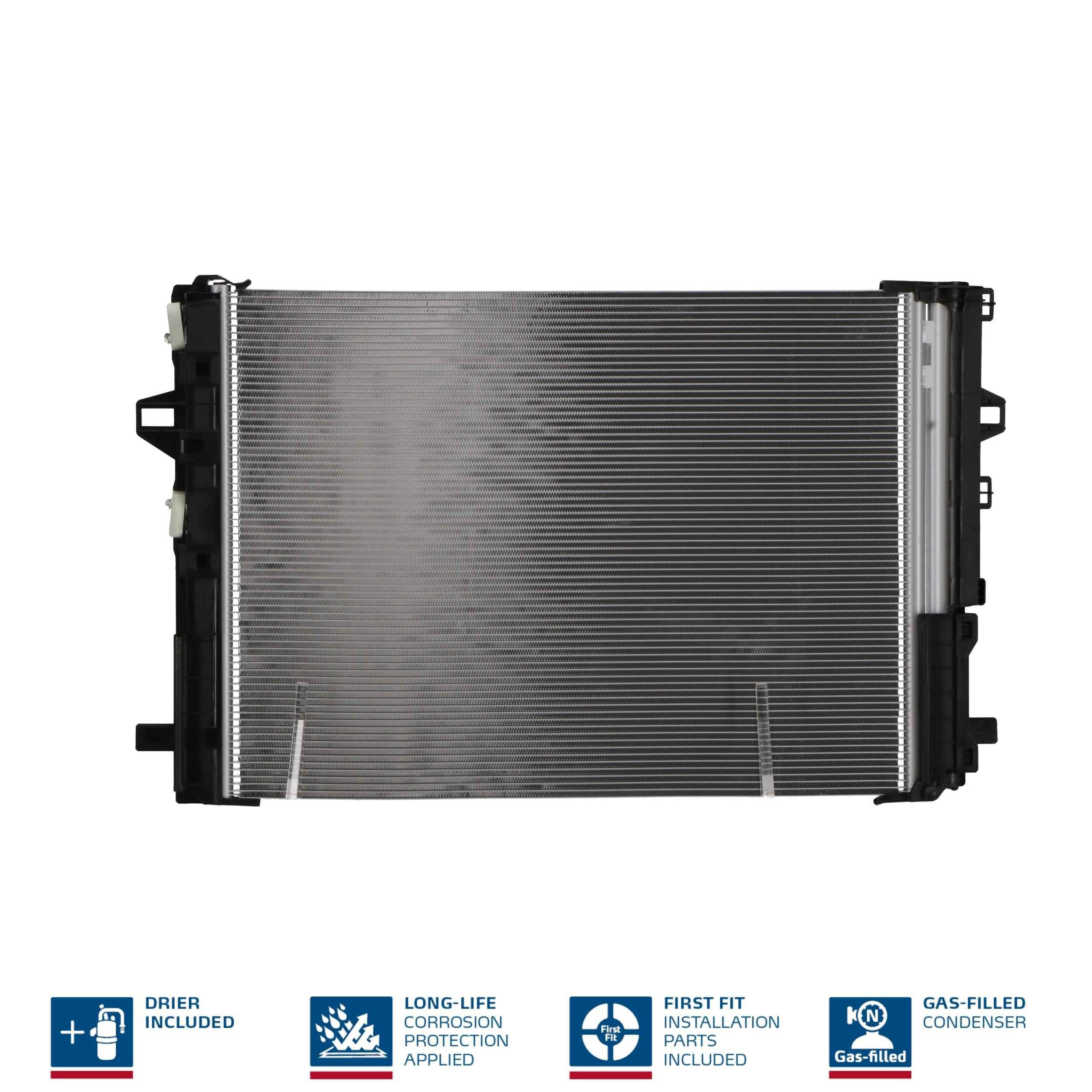 Радіатор кондиціонера 940322 Nissens
