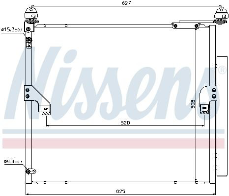 Купити 940367 Nissens Радіатор системи охолодження кондиціонера